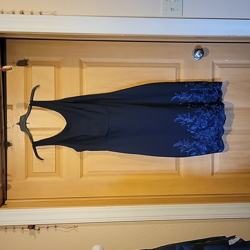 Betsey Johnson navy sheath